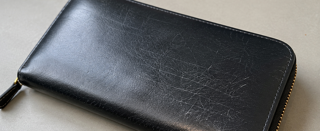 財布ガラスコーティング